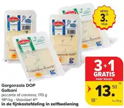 Carrefour Market Gorgonzola DOP Galbani aanbieding