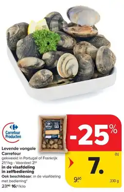 Carrefour Market Levende vongole Carrefour aanbieding