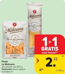 Carrefour Market Pasta La Molisana aanbieding