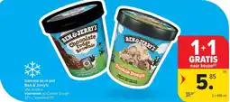 Carrefour Market Gamma ijs in pot Ben & Jerry's aanbieding