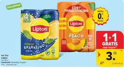 Carrefour Market Ice Tea Lipton aanbieding