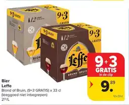Carrefour Market Bier Leffe aanbieding
