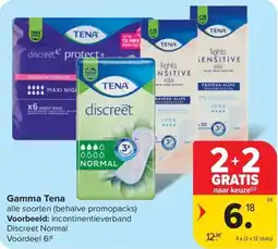 Carrefour Market Gamma Tena aanbieding
