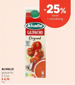 Spar ALVALLE gazpacho aanbieding