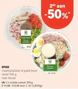 Spar SPAR salade caesar 350 g aanbieding