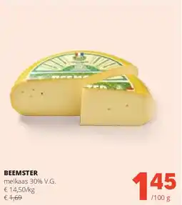 Spar BEEMSTER meikaas 30% V.G aanbieding