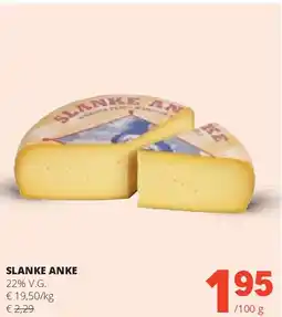 Spar SLANKE ANKE aanbieding
