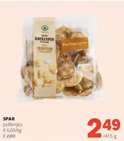 Spar SPAR poffertjes aanbieding