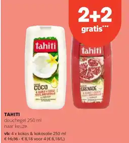 Spar TAHITI kokos & kokosolie 250 ml aanbieding