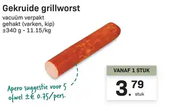 Bon Ap Gekruide grillworst aanbieding