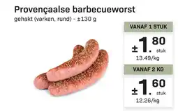 Bon Ap Provençaalse barbecueworst aanbieding