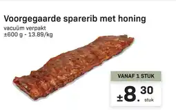 Bon Ap Voorgegaarde sparerib met honing aanbieding