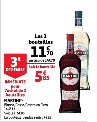 Auchan Martini aanbieding