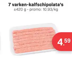 Bon Ap 7 varken-kalfschipolata's aanbieding