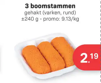 Bon Ap 3 boomstammen aanbieding