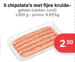 Bon Ap 5 chipolata's met fijne kruiden aanbieding