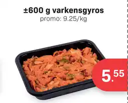 Bon Ap Varkensgyros aanbieding