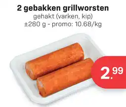 Bon Ap 2 gebakken grillworsten aanbieding