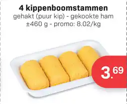 Bon Ap 4 kippenboomstammen aanbieding