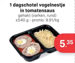 Bon Ap 1 dagschotel vogelnestje in tomatensaus aanbieding