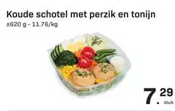 Bon Ap Koude schotel met perzik en tonijn aanbieding