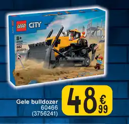 Cora Gele bulldozer aanbieding