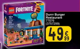 Cora Durrr Burger Restaurant aanbieding