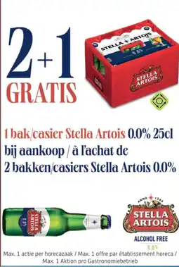 BelBev Stella artois aanbieding