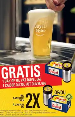 BelBev Duvel aanbieding