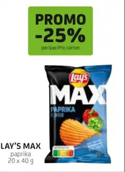 BelBev Lay's max aanbieding