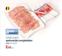 Horeca totaal Htpro chefs speksneetjes voorgebakken aanbieding