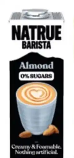 Horeca totaal Natrue barista amandel 0% suiker aanbieding