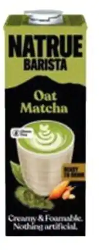 Horeca totaal Natrue barista oat matcha aanbieding