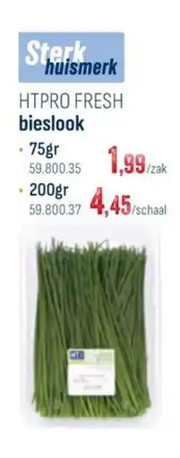 Horeca totaal Htpro fresh bieslook aanbieding