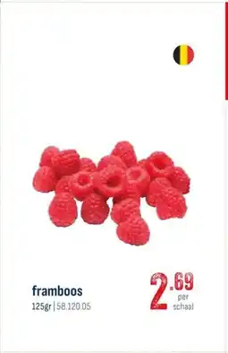 Horeca totaal Framboos aanbieding