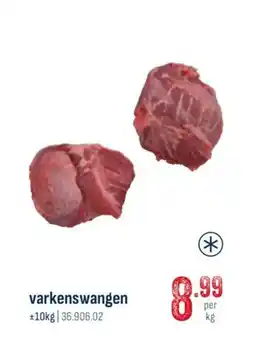 Horeca totaal Varkenswangen aanbieding