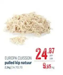 Horeca totaal Europa cuisson pulled kip natuur aanbieding