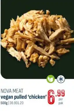 Horeca totaal Nova meat vegan pulled chicken aanbieding