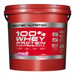 Decathlon Wei-eiwit - 100% Whey Professional (5kg) - Aardbei aanbieding