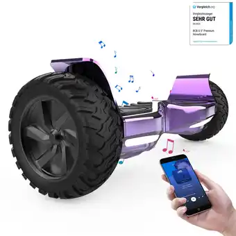 Decathlon Off-road Hoverboard 8,5 inch met Bluetooth RCB-HY-A16 aanbieding