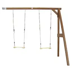 Decathlon AXI Nest Aanbouwschommel FSC Bruin Houten aanbieding