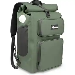 Decathlon Fietstas 2in1 bagagedrager rugzak waterdicht 28 L - UrbanX aanbieding