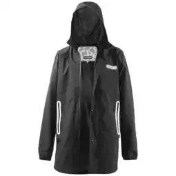 Decathlon Uniseks Regenjas met Capuchon Waterdicht Zwart M aanbieding