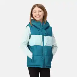 Decathlon Bodywarmer Wandelen Kinderen Padded Hooded aanbieding