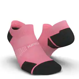 Decathlon Dunne onzichtbare hardloopsokken Run900 roze aanbieding