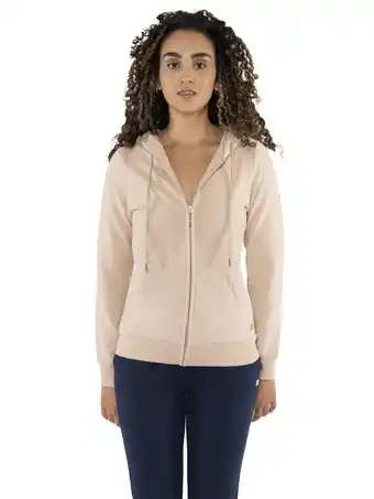 Decathlon Dameswintersweatshirt met capuchon met volledige ritssluiting Never Without aanbieding