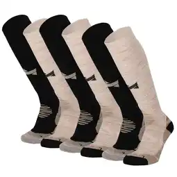 Decathlon Xtreme Outdoor Sokken Compressie 6-pack Multi Beige aanbieding