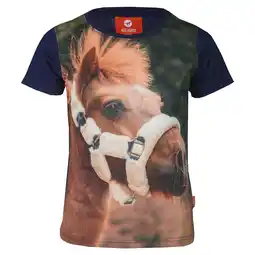 Decathlon Kinder-T-shirt Horka Horsy Ss22 aanbieding