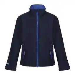Decathlon Kinder/Kids 2laags Soft Shelljack (Marine/Nieuw Koninklijk) aanbieding