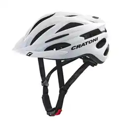 Decathlon CRATONI MTB fietshelm Pacer wit mat aanbieding